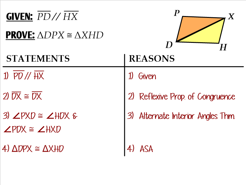 5.6 - Proving Triangles are Congruent by ASA and AAS - Ms ...